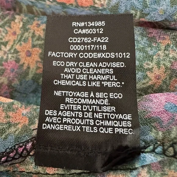 NWT For Love & Lemons Sheer Floral Brittany Dress – Size XS - Picture 16 of 16